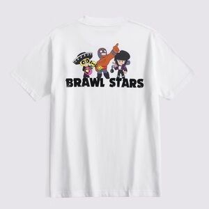 Abercrombie Kids White Brawl Stars T-Shirt